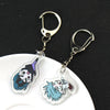 Cartoon Alien Stage Ivan & Till Acrylic Keychain