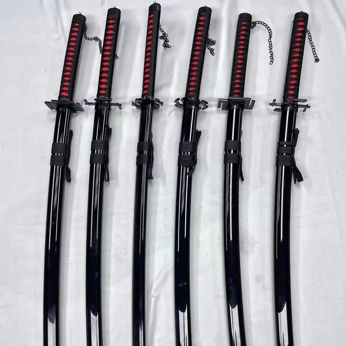 Kurosaki Ichigo Tensa Zangetsu Wooden Katana Prop Replica