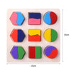 Wooden Geometric Shape Sorting Puzzle for Toddlers