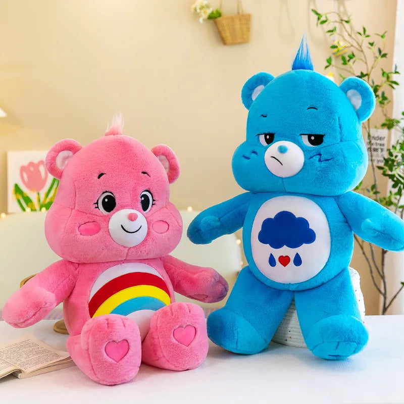 Rainbow Bear Plush Toy – Soft & Colorful Companion
