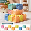 Soft Rubber Teething & Grasping Balls for Babies