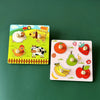 Wooden Montessori Puzzle Board for Toddlers