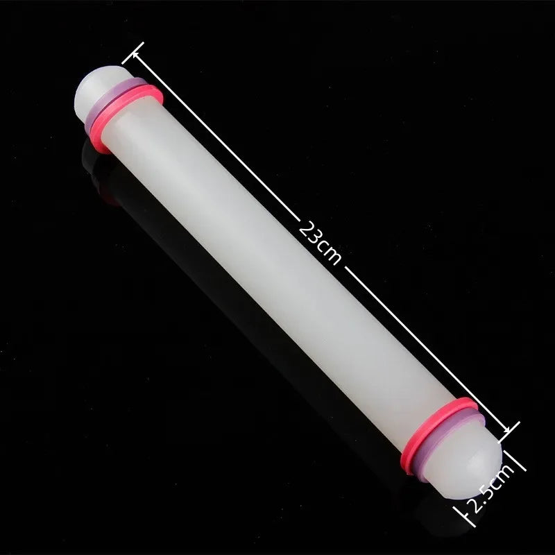 Acrylic Rolling Pin for Clay, Slime & Crafting - 20cm Smooth Roller