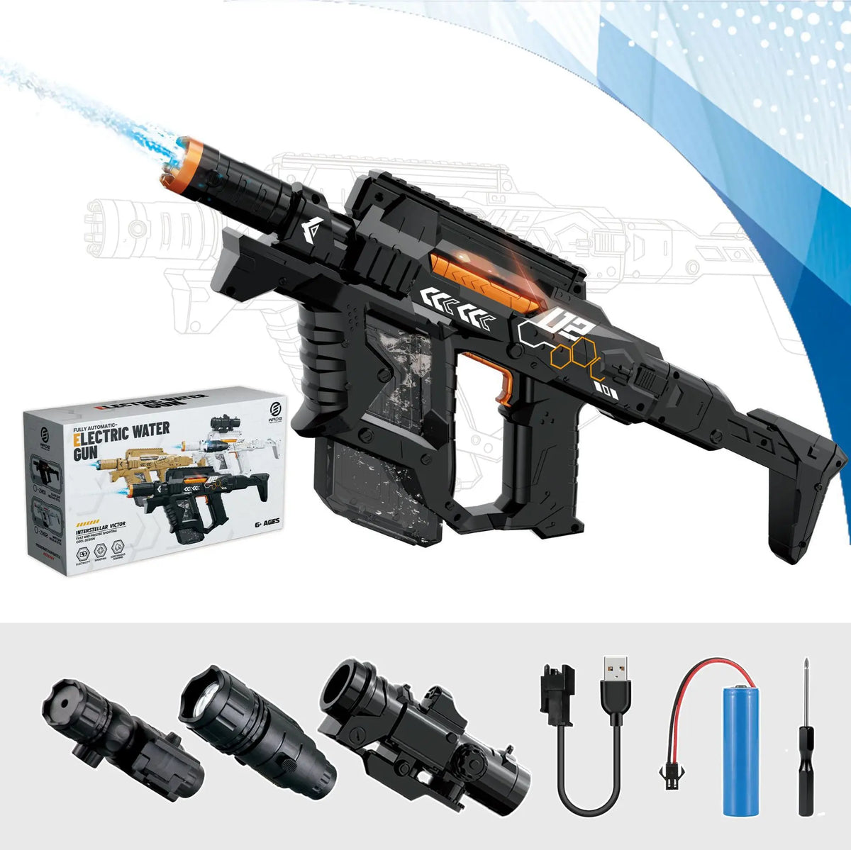 Pulse Jet Electric Water Blaster for Kids