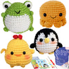 Animal Crochet Kit for Beginners – Complete Starter Set with Step-by-Step Guide