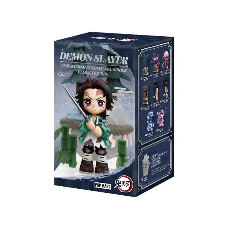Demon Slayer Unwavering Resolve Arc collectible blind box figures packaged in a box.