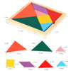 Colorful Wooden Tangram Puzzle Blocks Set for Kids