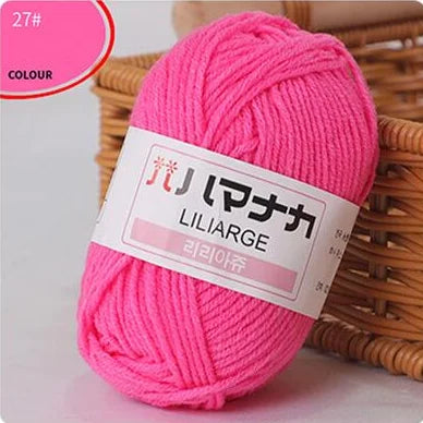 Milk Cotton Chenille Yarn for Soft Baby Knitting & Crochet