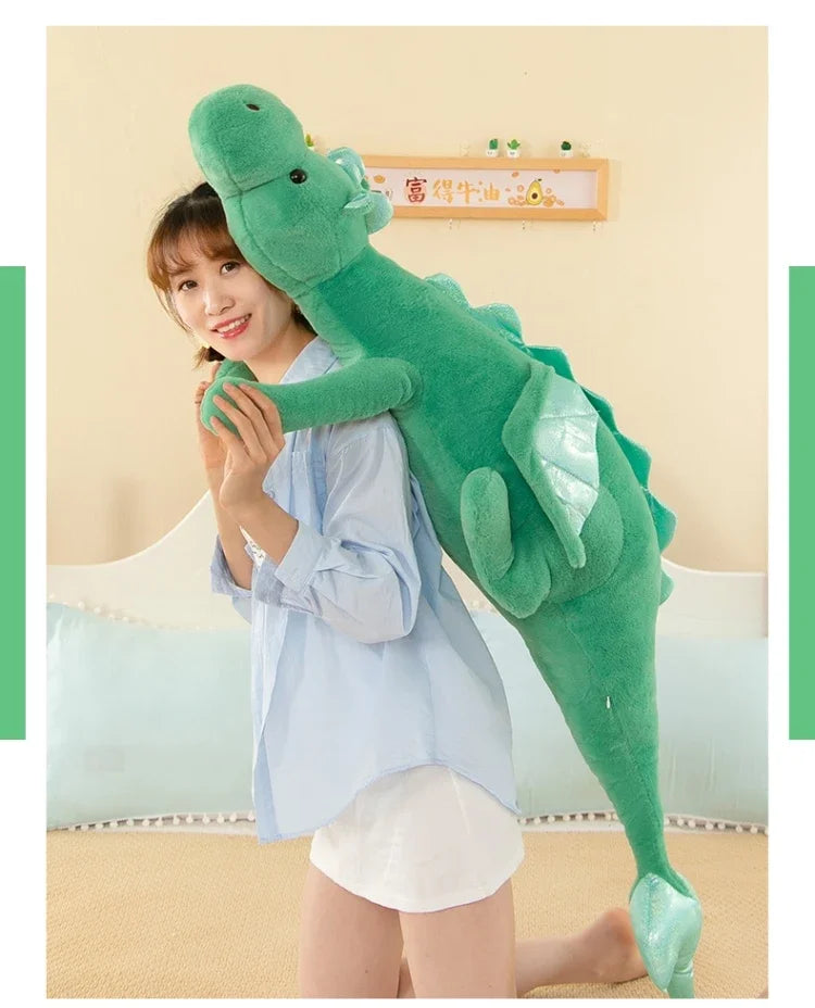Cute Dragon Plush Pillow – Soft Stuffed Animal for Kids & Adults