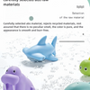 Turtle Water Play Bath Toy Set with Net and Squeeze Animals