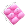 6-Cavity Silicone Soap Mold for DIY Crafts & Baking