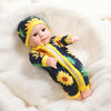 Lifelike 12-Inch Reborn Baby Doll with Outfit – Soft Vinyl, Huggable & Cute