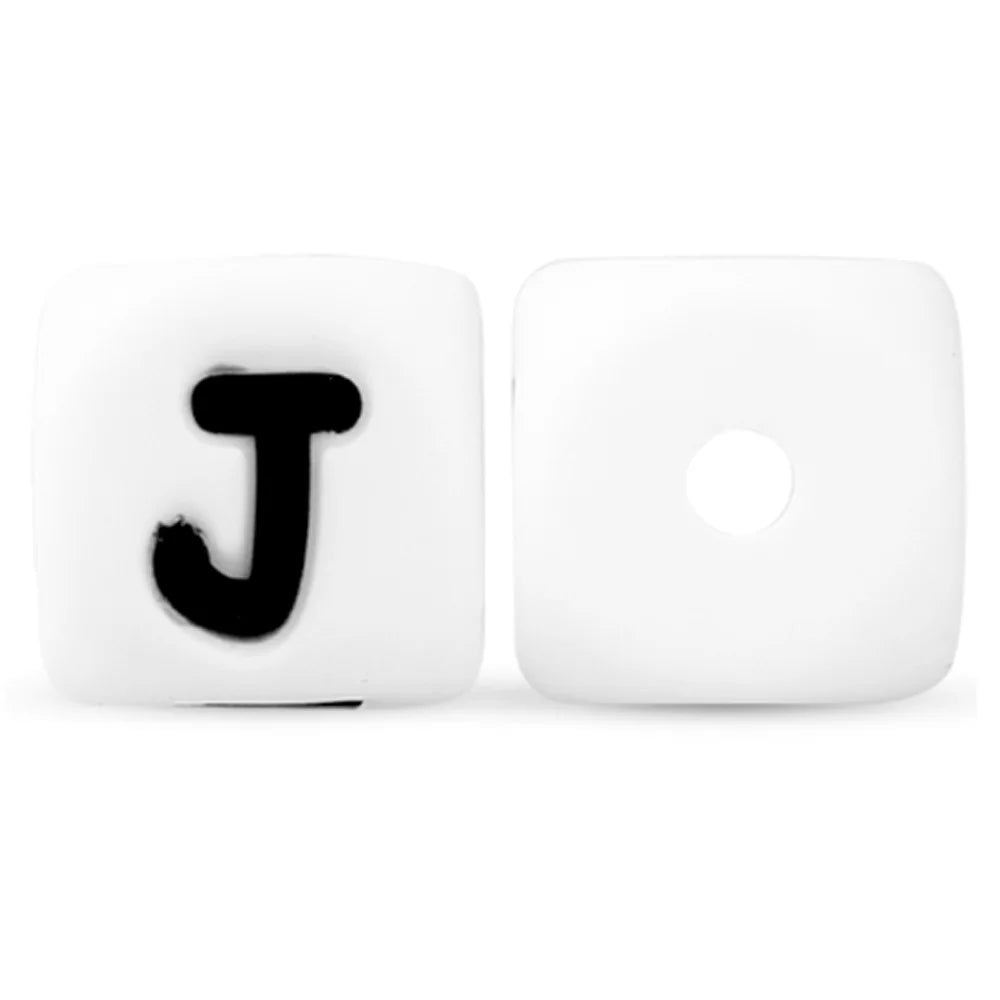 Silicone Letter Beads for DIY Bracelets and Jewelry Making