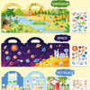 Reusable Jelly Sticker Books for Kids - Animal & Ocean Themes