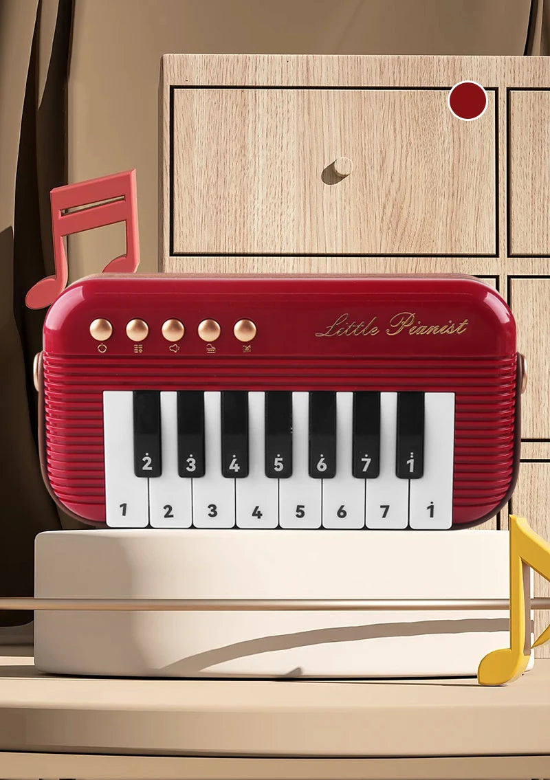 Portable Mini Piano Keyboard for Kids – Early Learning Musical Toy
