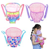Doll Carrier Backpack with Adjustable Straps for 18-Inch Dolls