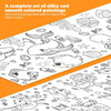 Kids' Creative Drawing Scroll with Fun Themes