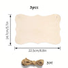 DIY Wooden Hanging Ornament Craft Kit (Set of 3)