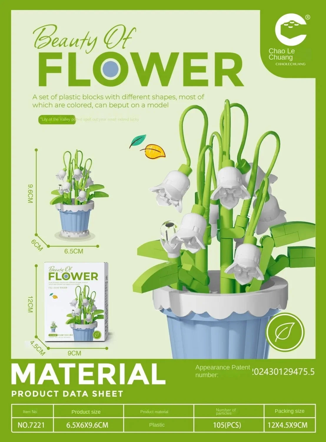 DIY Mini Flower Building Block Kit – Everlasting Desktop Decor