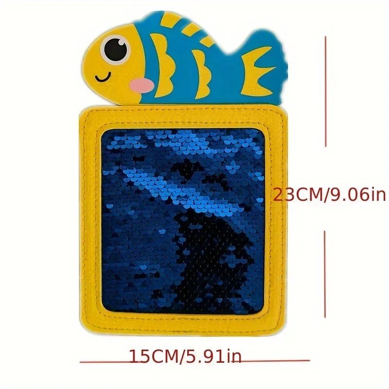 Animal-Themed Sensory Mat with 8 Textured Felt Touch Boards
