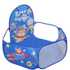 Foldable Kids Ball Pit with Basketball Hoop
