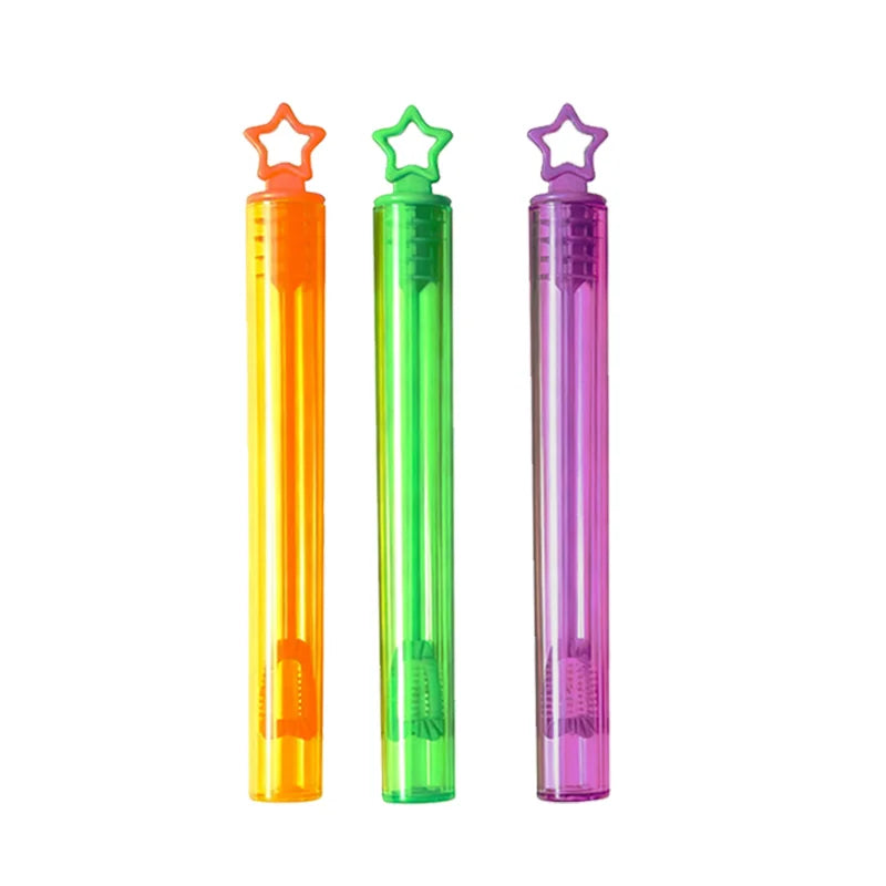 Mini Star-Top Bubble Wands for Party Favors (Set of 12/24)