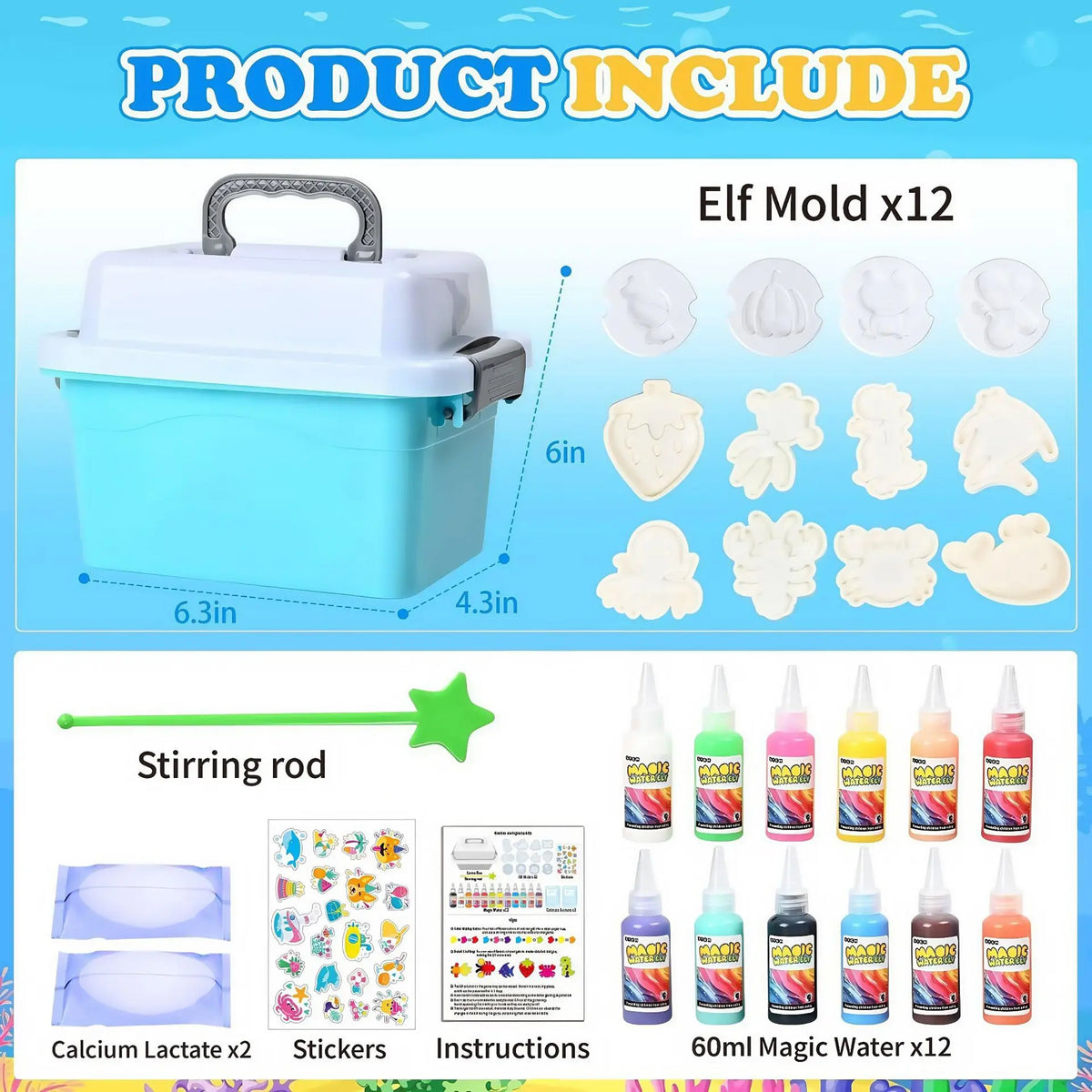 Magic Water Elf DIY Craft Kit for Kids
