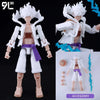 A fully articulated 14cm action figure of Yuji Itadori from Jujutsu Kaisen, featuring white hair and clothing.