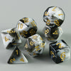 Acrylic Polyhedral Dice Set for Tabletop RPGs