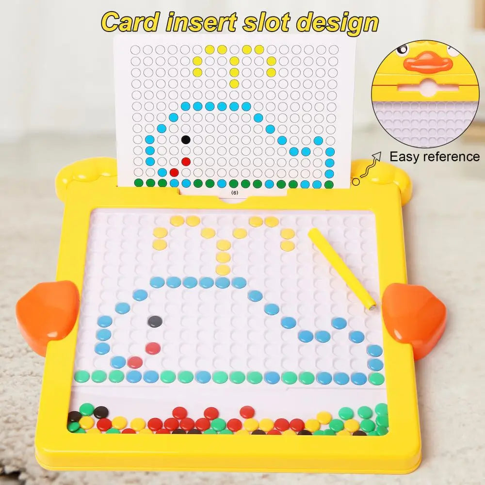 Magnetic Drawing Board for Kids – Reusable Doodle Pad with Chunky Pen