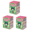 A pink and green box of the Apothecary Diaries Pet Pavilion Series plush blind box featuring a character.