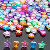 Acrylic Star & Heart Beads for Jewelry Making – 200-Piece Set