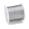 Metallic Gold & Silver Tinsel Thread Cord for Jewelry Making & Crafting