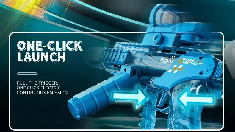 Electric LED Water Blaster with Large Capacity Tank