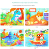 Wooden Animal Jigsaw Puzzles for Toddlers (Set of 12)