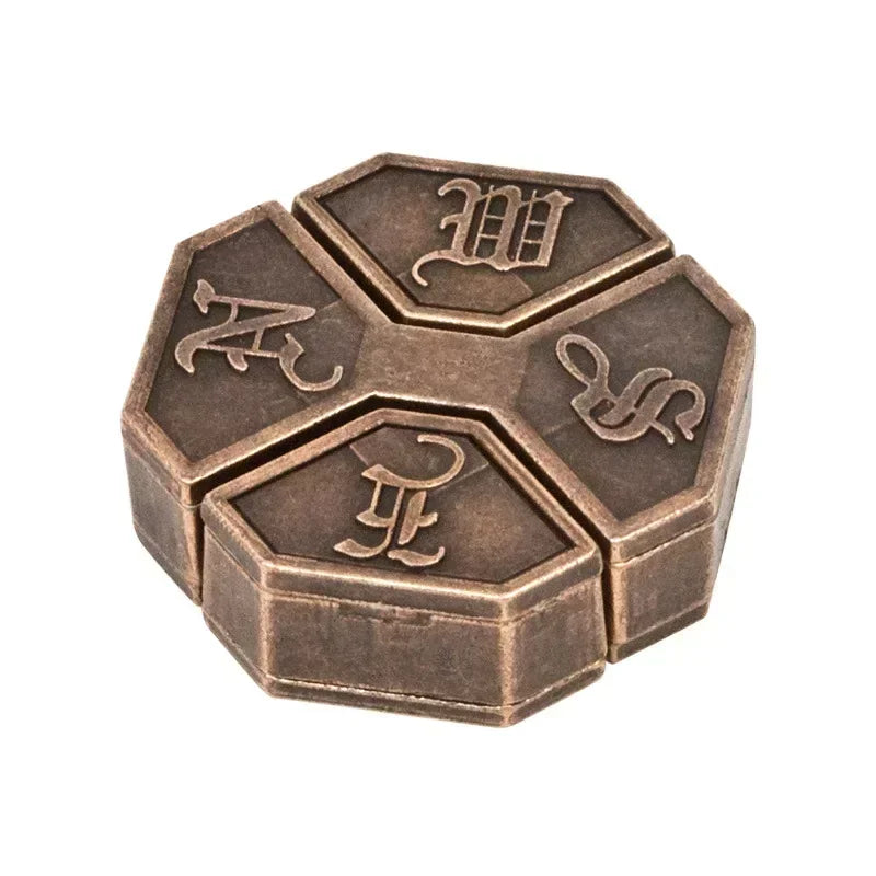 Classic IQ Metal Brain Teaser Puzzle Set