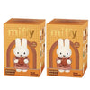 A set of Miffy Bakery Series plush keychains featuring a white bunny with a brown outfit.