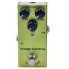 Grüter Effektpedal für E-Gitarre mit Drive- und Lautstärkereglern, Vintage Overdrive beschriftet.