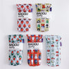 Four bags of Miffy magnetic glasses cases in various patterns and colors