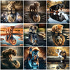 5D Diamond Painting Kit – Animal Portrait Series