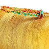 Metallic Gold & Silver Tinsel Thread Cord for Jewelry Making & Crafting