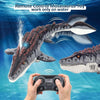 Remote Control Mosasaurus Dinosaur Water Toy with Spray Action