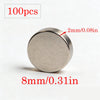 Round Magnetic Discs for Crafts, Office, and Home Organization