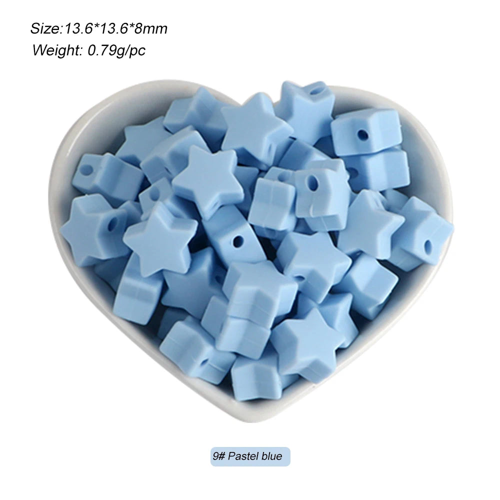 Silicone Charm Beads Set for DIY Jewelry Making