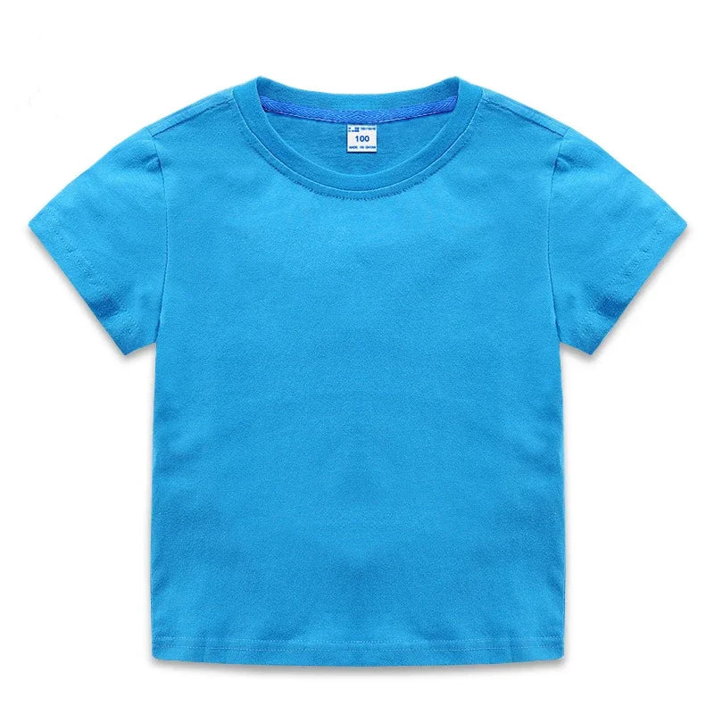 Kids Cotton T-Shirts for Boys & Girls – Soft, Breathable, Everyday Comfort