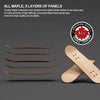 Wooden Finger Skateboard with Professional Trucks