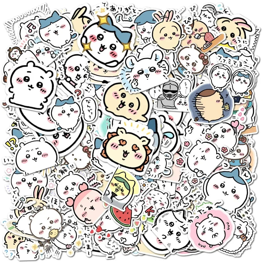 Cute Chiikawa Sticker Pack - Waterproof Vinyl Decals for DIY Crafts