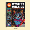 Mosaic Pixel Art Coloring Book for Adults – Stress-Relieving Mystery Scenes