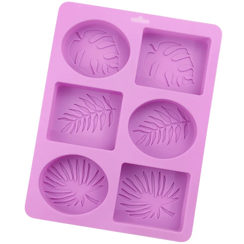 Leaf Silicone Soap Mold Set for DIY Crafts