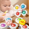 Spinning Suction Cup Bath Toys for Toddlers